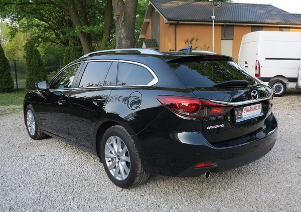 Mazda 6 cena 48800 przebieg: 234000, rok produkcji 2015 z Wieruszów małe 254